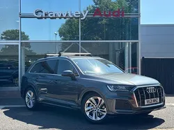 Grey Used 2021 Audi Q7 S-Line SUV | £38,290 (Good price)