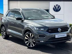 Grey Used 2019 VW T-Roc R-line SUV | £18,490 (Good price)