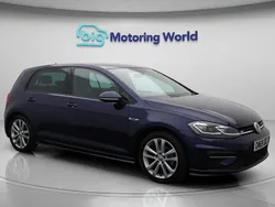 Blue Used 2020 VW Golf VII R-line Edition Hatchback | £18,200 (A bit pricey)