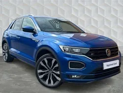 Blue Used 2021 VW T-Roc R-line SUV | £21,900 (Fair price)