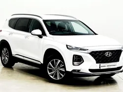 White Used 2018 Hyundai Santa Fe Premium SUV | £19,450 (A bit pricey)