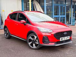 Red Used 2022 Ford Fiesta Active Hatchback | £14,489 (Fair price)