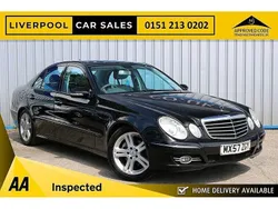 Black Used 2007 Mercedes E320 Avantgarde Sedan | £2,995