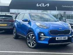 Blue Used 2020 Kia Sportage 4 SUV | £17,995 (Fair price)