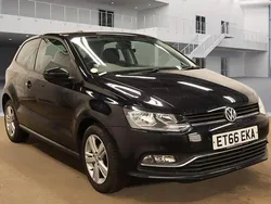 Black Used 2017 VW Polo Edition Hatchback | £6,495 (Good price)
