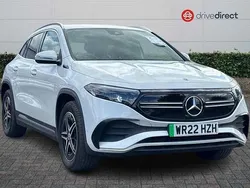 Metallic digital white Used 2022 Mercedes EQA300 AMG line SUV | £23,900 (Fair price)