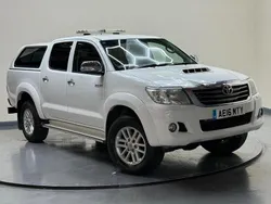 White Used 2016 Toyota HiLux Pickup | £14,995 (Fair price)