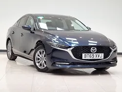 Blue Used 2019 Mazda 3 Inclusive Sedan | £12,698 (Good price)