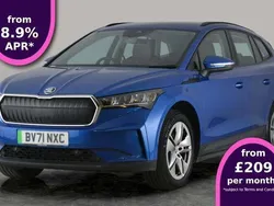 Blue Used 2021 Skoda Enyaq iV ecoSuite SUV | £16,253 (Super price)