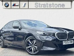 Black New 2025 BMW 520 M Sport | £44,999 (Expensive)