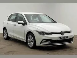 White Used 2022 VW Golf VIII Life Hatchback | £16,400 (Good price)