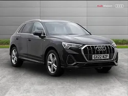Black Used 2022 Audi Q3 S-Line SUV | £27,790 (Fair price)