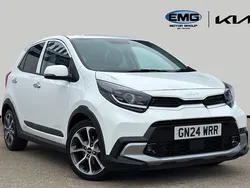 Clear white Used 2024 Kia Picanto X-Line Hatchback | £14,995 (Fair price)