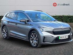 Grey Used 2023 Skoda Enyaq iV SportlinePlus SUV | £27,842 (Fair price)