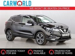 Black Used 2020 Nissan Qashqai N-Connecta SUV | £15,240 (A bit pricey)
