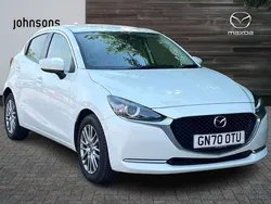 White Used 2020 Mazda 2 Inclusive Hatchback | £10,590 (Fair price)