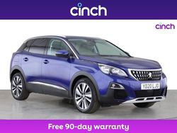 Blue Used 2020 Peugeot 3008 Allure Hatchback | £13,349 (Fair price)