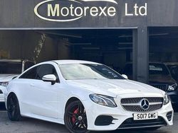 White Used 2017 Mercedes E220 AMG line Coupe | £14,950 (Fair price)