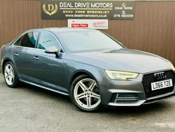 Grey Used 2016 Audi A4 S-Line Sedan | £11,990 (Fair price)