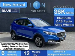 Blue Used 2019 MG ZS Exclusive Sedan | £9,995 (Fair price)