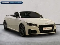 White Used 2019 Audi TT Roadster Black Edition Cabriolet | £24,641 (Fair price)