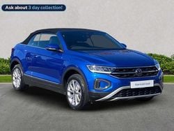 Blue Used 2023 VW T-Roc Cabriolet Style Cabriolet | £19,901 (Good price)