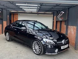 Black Used 2016 Mercedes C220 AMG Line Premium Coupe | £16,990 (A bit pricey)