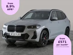 Grey Used 2022 BMW X3 M Sport SUV | £35,842 (Fair price)