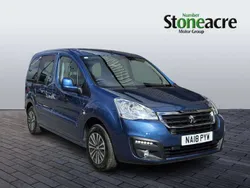 Blue Used 2018 Peugeot Partner Tepee Active MPV | £9,400 (Fair price)