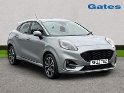 Silver Used 2022 Ford Puma ST-Line Hatchback | £15,799 (Fair price)