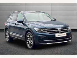 Blue Used 2022 VW Tiguan Elegance SUV | £24,490 (Fair price)