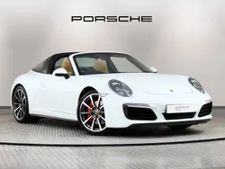 White Used 2018 Porsche 911 Targa 4S Cabriolet | £78,500
