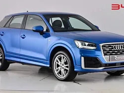 Ice blue Used 2018 Audi Q2 S-Line SUV | £14,380 (Super price)