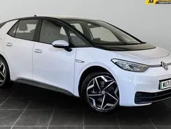 White Used 2021 VW ID.3 Pro Performance Hatchback | £13,295 (Good price)