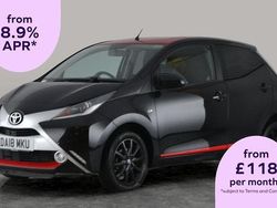 Black Used 2018 Toyota Aygo x-press Hatchback | £8,007 (Fair price)