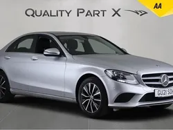 Silver Used 2021 Mercedes C220 SE Sedan | £16,900 (Super price)