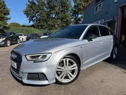 Silver Used 2018 Audi A3 Sportback S-Line Hatchback | £12,240 (Good price)