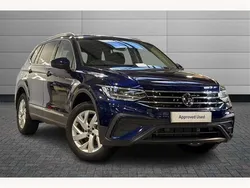 Blue New 2024 VW Tiguan Allspace Life SUV | £29,595 (Good price)