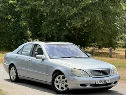 Silver Used 2002 Mercedes S500 Sedan | £1,997
