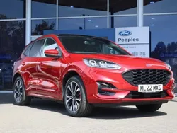 Red Used 2022 Ford Kuga ST-Line X SUV | £20,596 (Fair price)