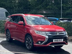 Red Used 2018 Mitsubishi Outlander P-HEV SUV | £13,740 (Fair price)