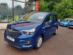 Blue Used 2019 Vauxhall Combo S MPV | £8,995 (Good price)