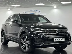 Black Used 2021 VW Touareg R-line SUV | £36,495 (Good price)