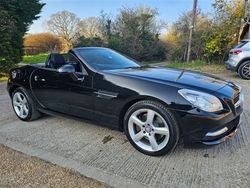 Black Used 2015 Mercedes SLK250 Cabriolet | £10,995 (Fair price)