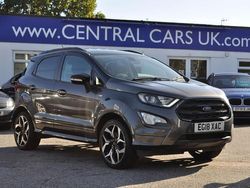 Grey Used 2018 Ford Ecosport ST-Line SUV | £8,995 (Fair price)