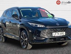 Metallic black pearl Used 2024 MG HS Trophy SUV | £21,750 (Expensive)