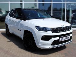 White/black Used 2023 Jeep Compass SUV | £24,997 (Expensive)