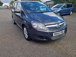 Grey Used 2013 Vauxhall Zafira Design Edition MPV | £2,750 (Good price)