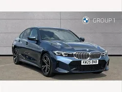 Arctic race blue Used 2025 BMW 320 M Sport Sedan | £39,993