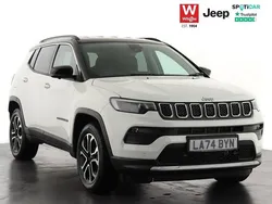 Black/white New 2024 Jeep Compass Limited SUV | £24,995 (Fair price)